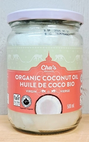 Coconut Oil - Virgin (Cha's)